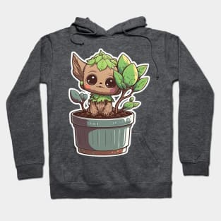 Little Cute Plant Guy Little live plant Hoodie